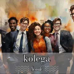 Sennik Kolega ze Szkoły - Kolega z Pracy Sennik