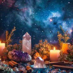 Rytuały magiczne: Moc kryształów i ziół w praktyce - jak je stosować?