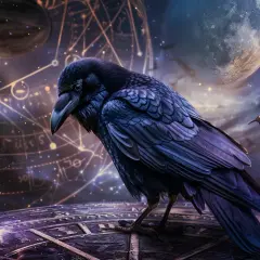 Kruk w znakach zodiaku: Co symbolizuje ten ptak w astrologii?