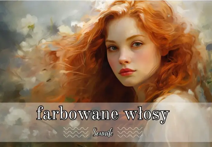 Sennik Farbowanie Włosów na Czerwono - Zmiana Koloru Włosów