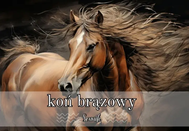 Sennik koń brązowy – znaczenie snu o brązowym koniu