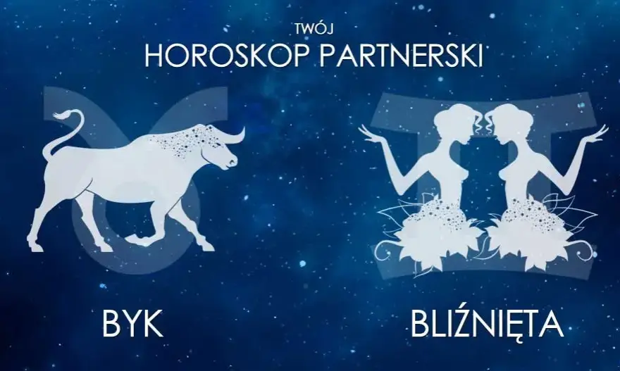 Byk i Bliźnięta horoskop partnerski - związek, charakter, współpraca
