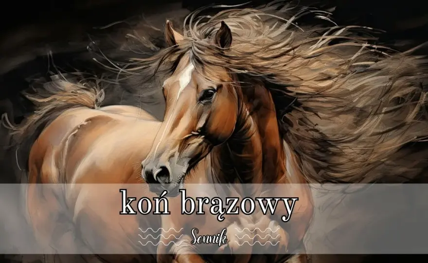 Sennik koń brązowy – znaczenie snu o brązowym koniu