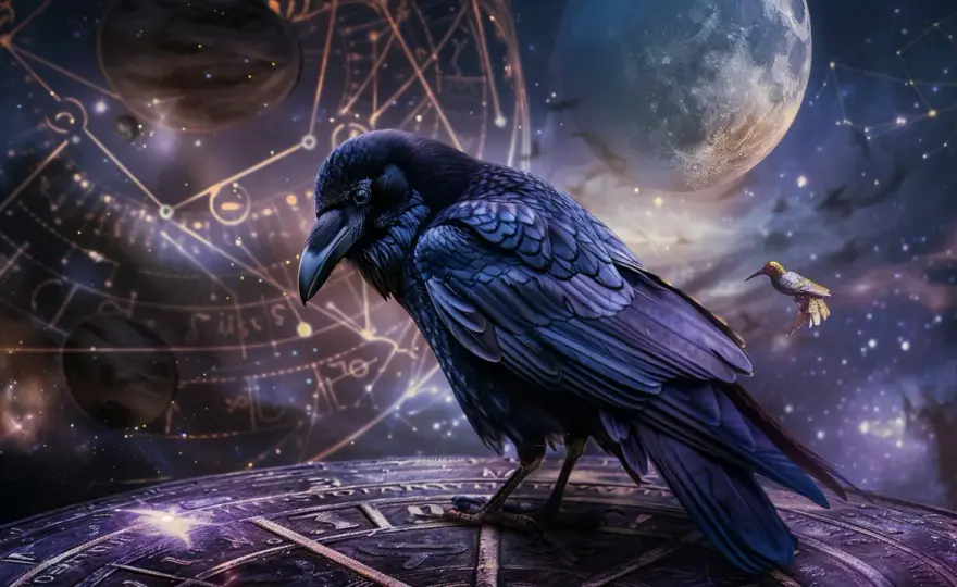 Kruk w znakach zodiaku: Co symbolizuje ten ptak w astrologii?